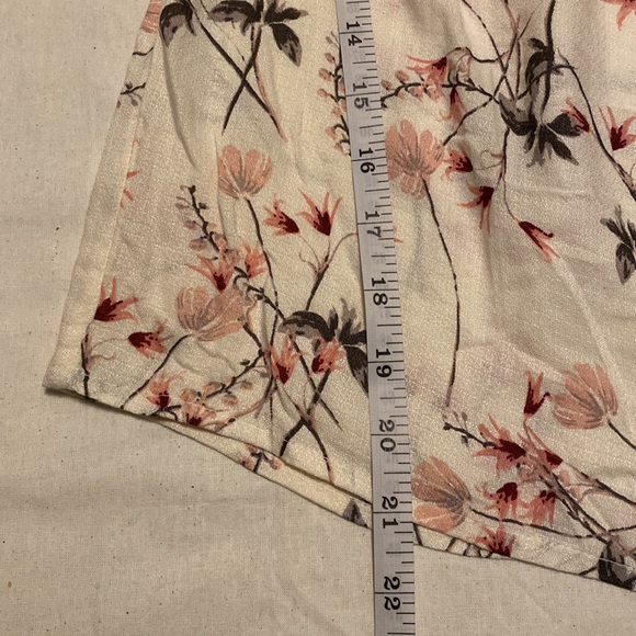 Lucky Brand Bell Sleeve Floral Off Shoulder Bohemian Floral Blouse - Picture 9 of 13